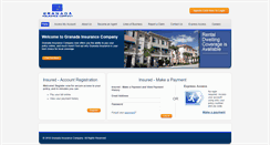 Desktop Screenshot of granadainsurance.com